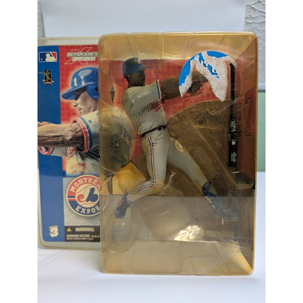 Vladimir Guerrero McFarlane Series 3 Montreal Expos Figure Sealed Mint